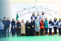 هانیه رستمیان روی سکوی نخست تیراندازی کشور