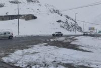 بارش برف در ارتفاعات مازندران /کندوان کماکان مسدود است