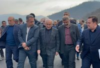 بخشی از مسیر جاده ساری-تاکام بازگشایی شد