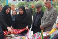 استقبال گرم گردشگران نوروزی از کارگاه‌ها و بازارچه‌های صنایع دستی مازندران