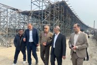 پیشرفت چشمگیر پروژه پل سه راه جویبار/یال شرقی تا پایان خردادماه بهره‌برداری می‌شود