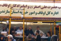 موکب اوقاف مازندران جزء برترین مواکب اربعین در سامرا است