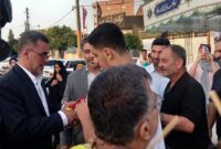 از نائب‌قهرمان کشتی آزاد نوجوانان جهان در جویبار استقبال شد