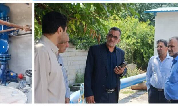 اجرای پروژه لوله گذاری تامین آب اراضی شالیزاری روستای پایین مشک آباد جویبار
