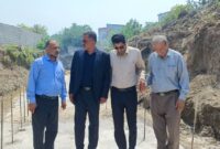 فرماندار جویبار از پروژه ایستگاه پمپاژ آب‌بندان قدیم لاریم بازدید کرد+تصاویر