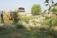 تخریب ساخت‌وسازهای غیرمجاز در نور؛ آزادسازی ۵ هزار متر زمین کشاورزی به ارزش ۱۵۰ میلیارد ریال