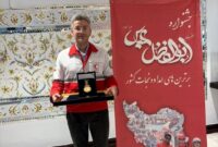 مدیر هلال‌احمر بهشهر مدیر برتر کشور شد