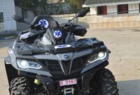 نخستین موتور چهارچرخ اورژانس کشور در محمودآباد به بهره‌برداری رسید