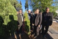 غرس پنج نهال سرو به یاد سردار جنگل مجید ذکریایی در سیمرغ+ تصاویر غرس پنج نهال سرو به یاد سردار جنگل مجید ذکریایی در سیمرغ+ تصاویر