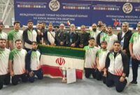 نائبقهرمانی تیم کشتی نیروهای مسلح ایران در جام وزارت دفاع روسیه نائبقهرمانی تیم کشتی نیروهای مسلح ایران در جام وزارت دفاع روسیه